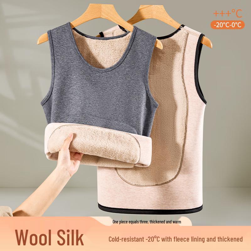 Yuzhaolin Men s Thermal Fleece Vest XL