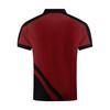 Men's Striped Dot Print Button Lapel Short Sleeve Top Men's Casual Fashion Shirt