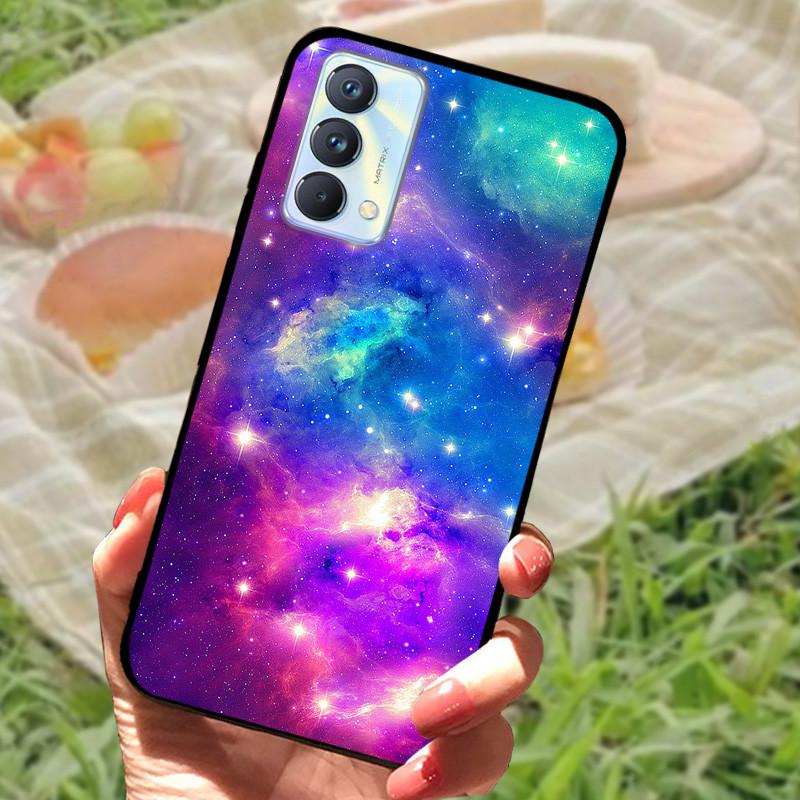 Für Realme GT Master Edition Hülle Marmor bemaltes Cover Weiches Silikon Stoßfeste Handyhülle Für Realme GT Master Hülle Bumper