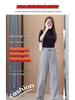 Women's Yellow Straight-Leg Sporty Casual Sweatpants - Spring/Autumn 2025 Collection