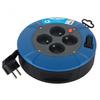 Electric Cable Reel - Electraline - Ho5vvf 3g1 - 5 M - 4 Sockets - Black