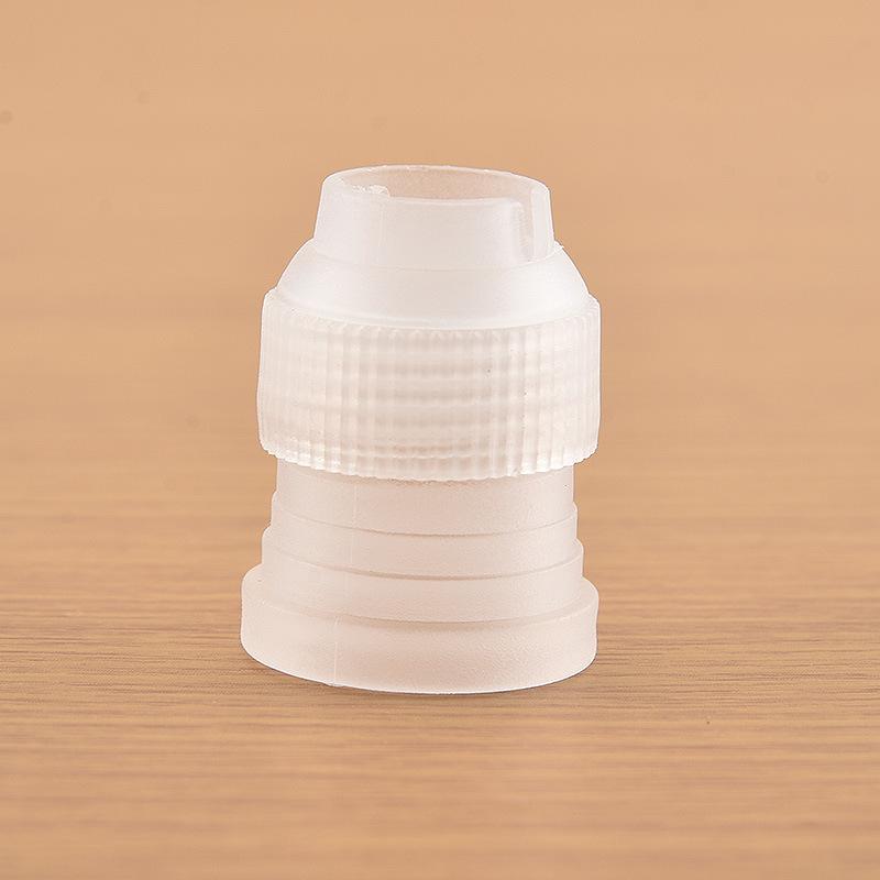 Icing Piping Bag Nozzle Converter Two-color Monochrome Cream Coupler Pastry Nozzles DIY Cup Cake Baking Decorating Tips Set