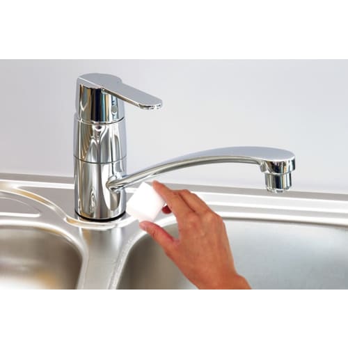 Ohe Melamine Sponge, White, Cube, Approx. 4cm H x 4cm W x 3.1cm D, Removes Dirt with Just Water, Pack of 30