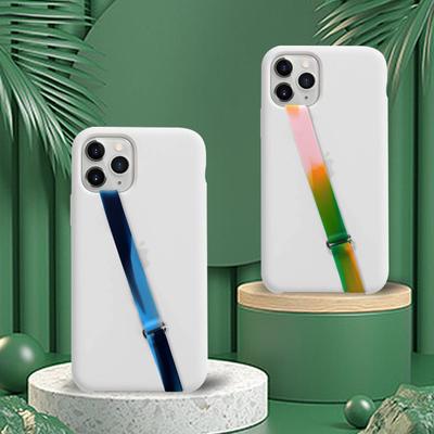 2024 Nova Capa para Celular Cordão Pulseira de Silicone Elástico Corda - Recurso Anti-queda