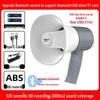 Portable High-Volume Megaphone with Recording Feature