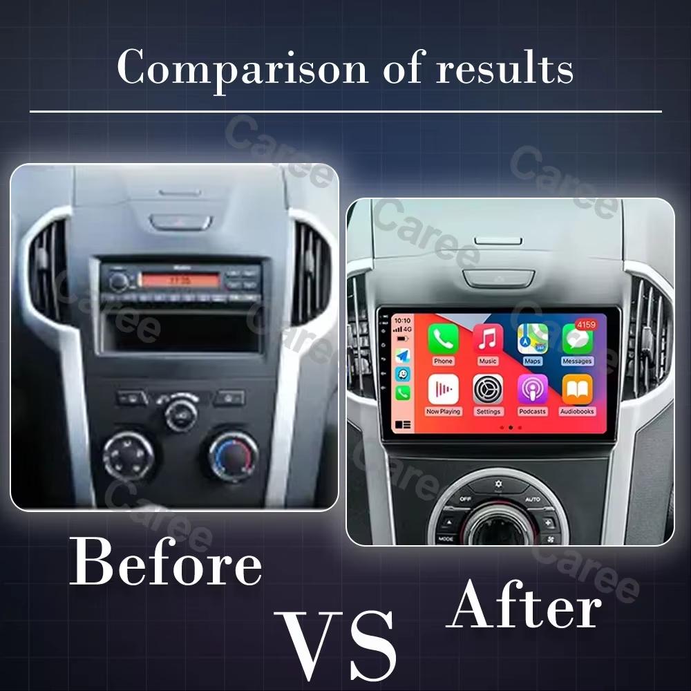 AABHN1 Android 15 Carplay Car Radio Multimedia For Chevrolet TrailBlazer 2012 - 2016 S-10 S10 Colorado For Isuzu D-Max DMAX Stereo WIFI