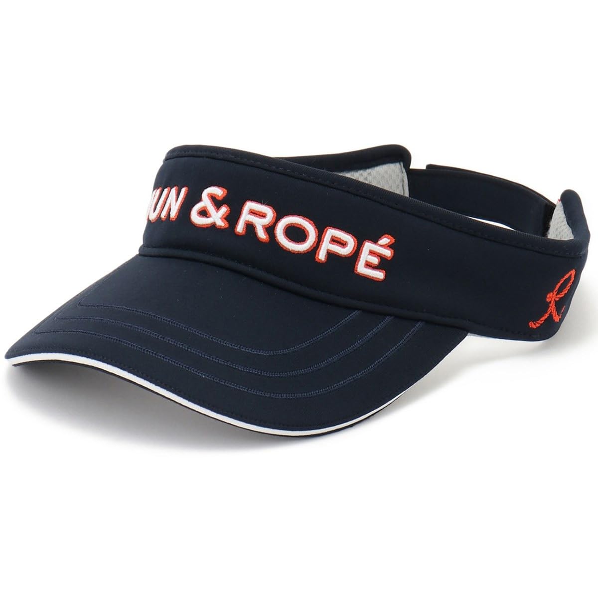 

Козырек Jun & Rope, Козырек с 3D вышивкой логотипа для женщин, ERU24200, Темно-синий (40)