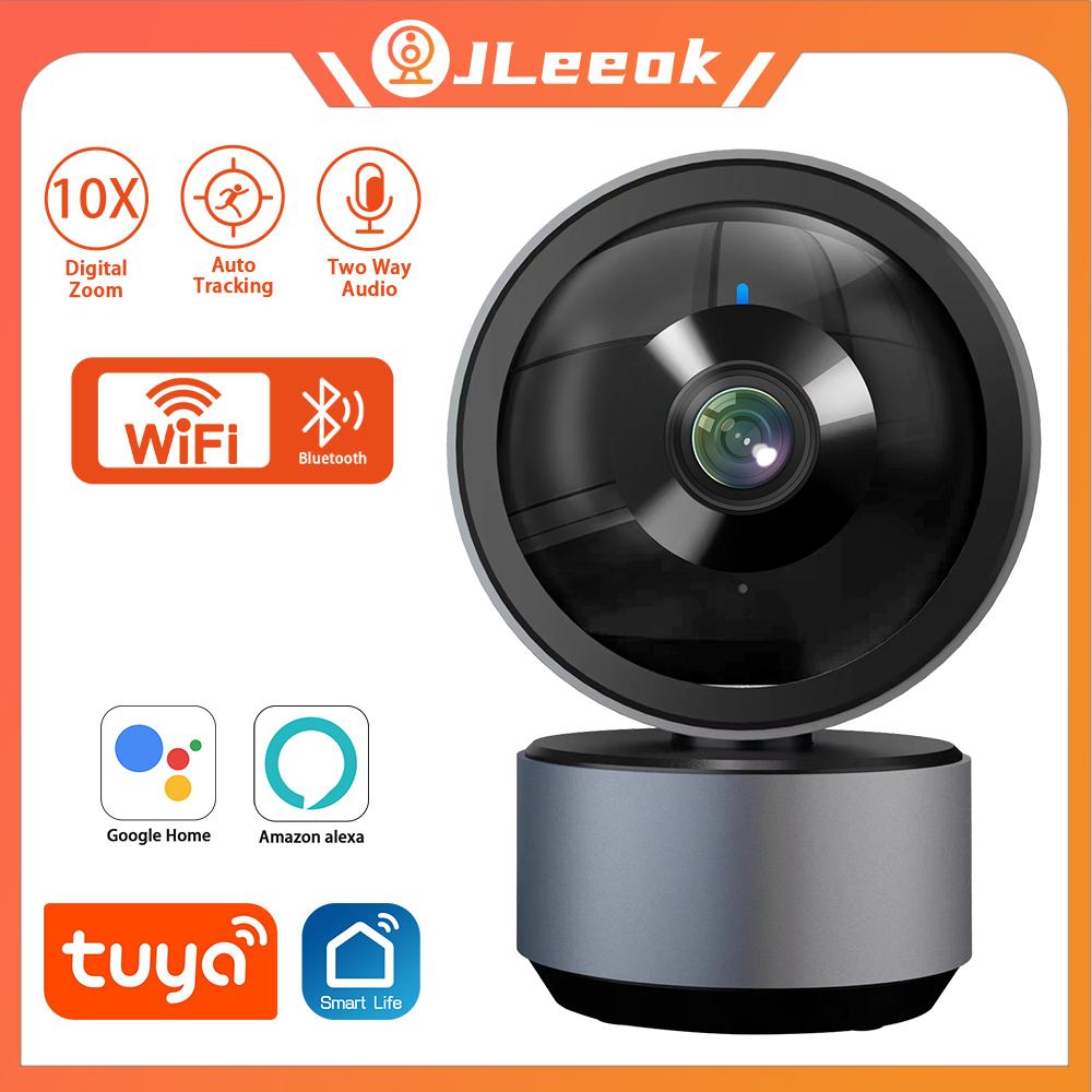 

Tuya 4MP 2K PTZ Беспроводная Wi-Fi камера видеонаблюдения с отслеживанием движения AI Обнаружение людей 10-кратный зум Внутренняя камера безопасности CCTV