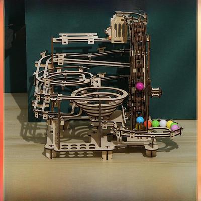 3D Wooden Puzzle: Time and Space Tunnel - Educational DIY Creative Toy for All Ages