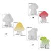 Mushroom House Silicone Molds for Candle Soap Mushroom Shape Silicone Molds Gypsum Silicone Molds for Home Decoration