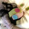 Summer Dopamine Large Button Wave Dot Headband Fashionable Ins Style Elastic Headband Sports Fitness Sweat-Absorbent Hairband