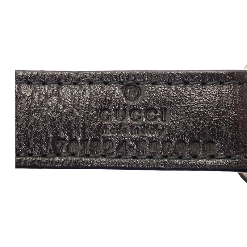 Gucci 701324 4HAOY 1060 XL Cap Black Cotton Mens