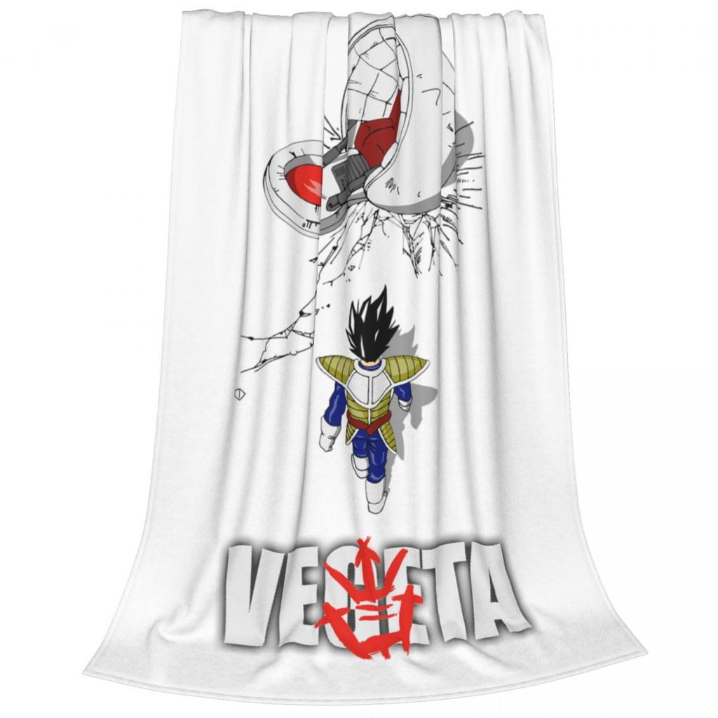 Gohan Blanket Dragon Ball Z Goku Vegeta DBZ Wool Awesome Warm Throw Blankets for Coverlet Spring Autumn