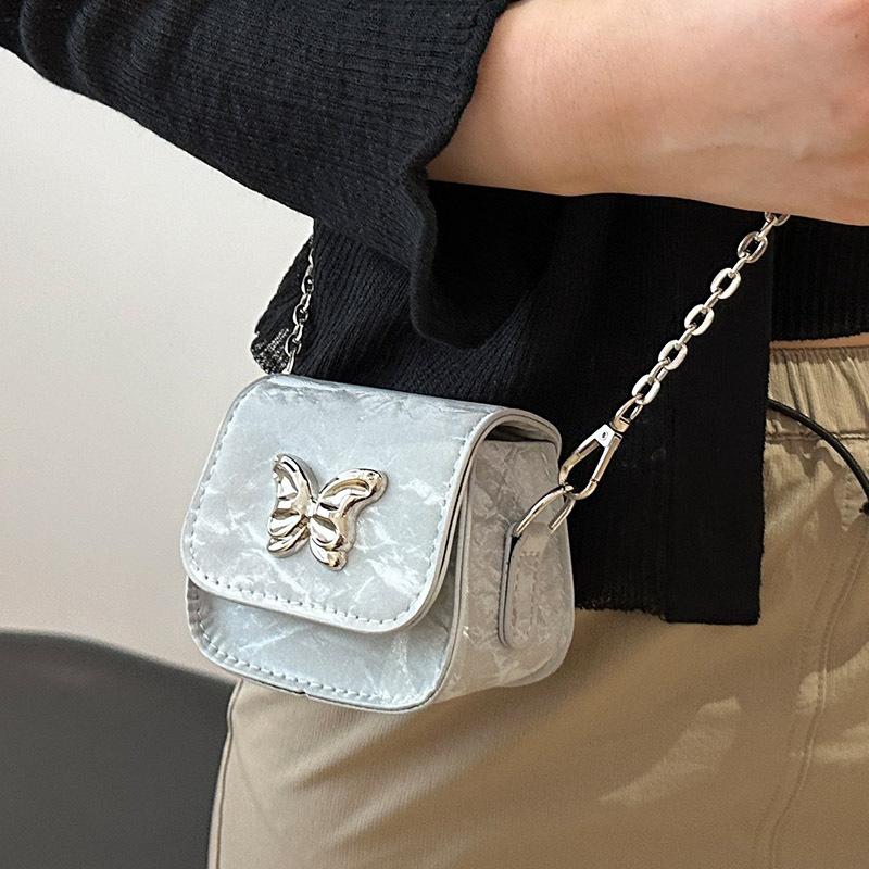 Bolso bandolera mini de verano para mujer, estilo lápiz labial, versátil, estilo extranjero, con cadena para el hombro.