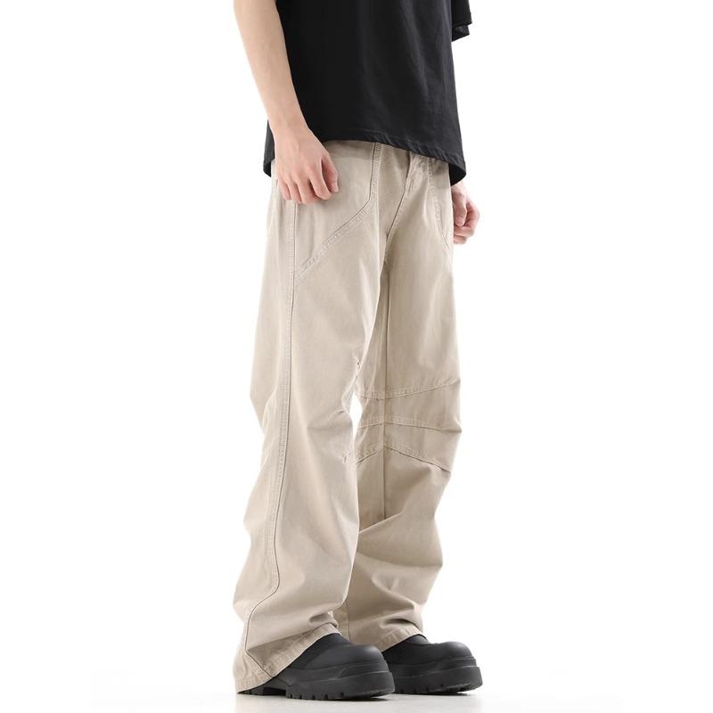 American Hip-hop Retro Casual Pants Men's Spring and Autumn Loose Wide-leg Pants