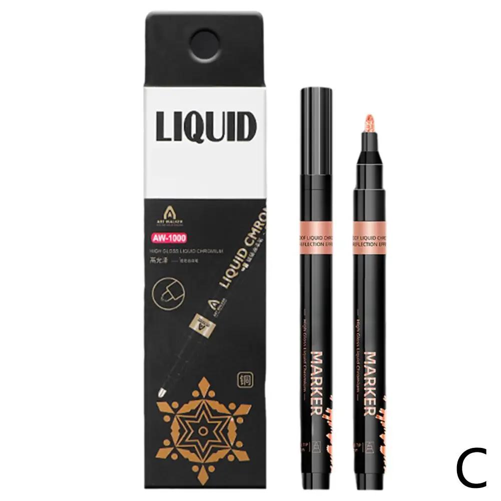 

Car Touch Up Fill Paint Pen Car Scratch Repair Automotive Paint Golden & Solution Bronze Quick Silvery Pen Touchup Easy Z9N8 бронзовый