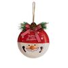 Pleasant Sound Snowman Bell Pendant Santa Claus Christmas Tree Hanging Bells  New Year Gifts