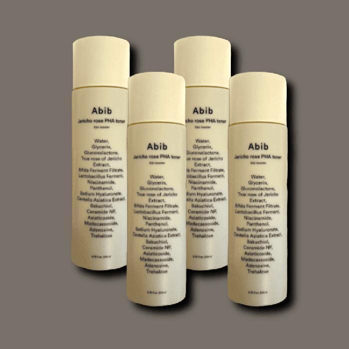 ABIB Resurrection Herb Paha Toner Skin Booster 200ml x 4 (34443301) 4 x 200ml color