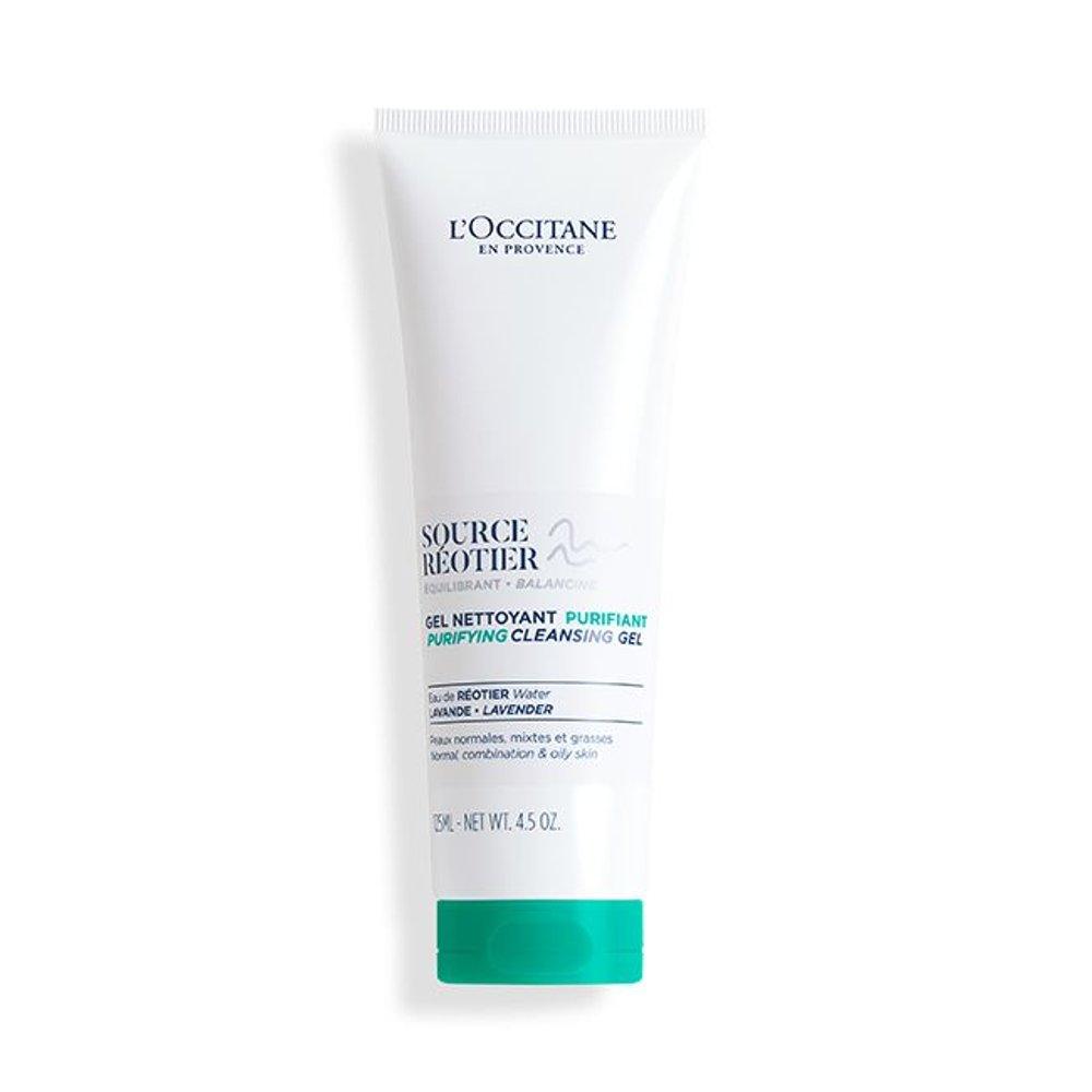 L Occitane Source Réotier Очищающий гель 125мл