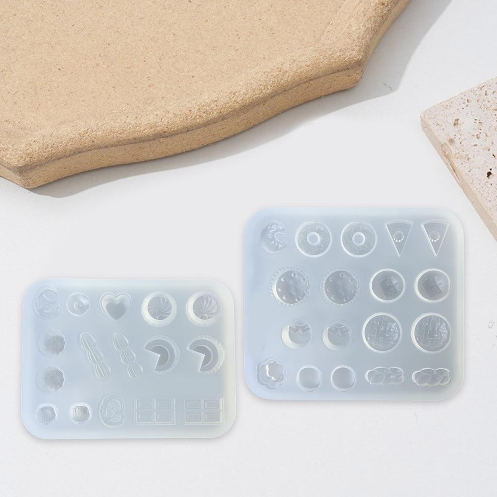 Practical Accessory Crafting Mold Convenient Silicone Mold Set for Making Various Crafts and Handmade Jewelry Projects