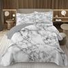 Marble Bedspread Set Soft Lightweight Stone Print Coverlet Bed Spreads, Farmhouse Modern Thin Quilted Bedding Sets for Women Men