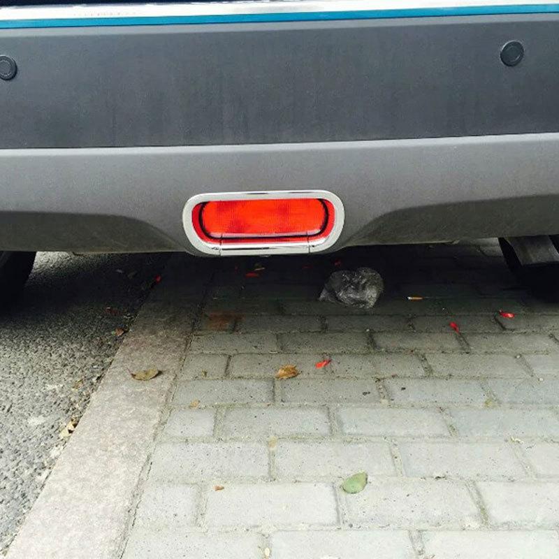 Chrome Rear Tail Fog Light Cover Trim for Suzuki Vitara 2015 2016 2017 2018 Car Styling Stickers Accessories