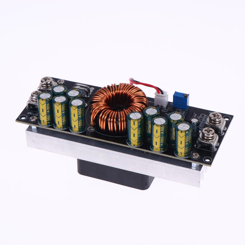 1200W DC-DC Step-down Voltage Converter 15-90V To 2.5-72V Adjustable Regulator Module for Security Monitoring Power