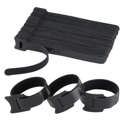 50/100 ks Opakovaně použitelných stahovacích pásků pro velkou zátěž Víceúčelové Sluchátka Audio Počítač Telefon Nabíjecí kabel Stahovací pásky Upevňovací popruhy