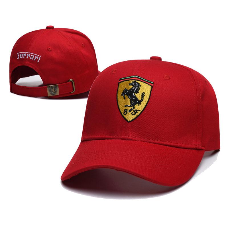 

Для Ferrari 488 812 296 F8 R Автомобильная Бейсболка Летняя Спортивная Кепка для улицы Вышитые Кепки для Мужчин Женщин Бейсболки Авто Аксессуары