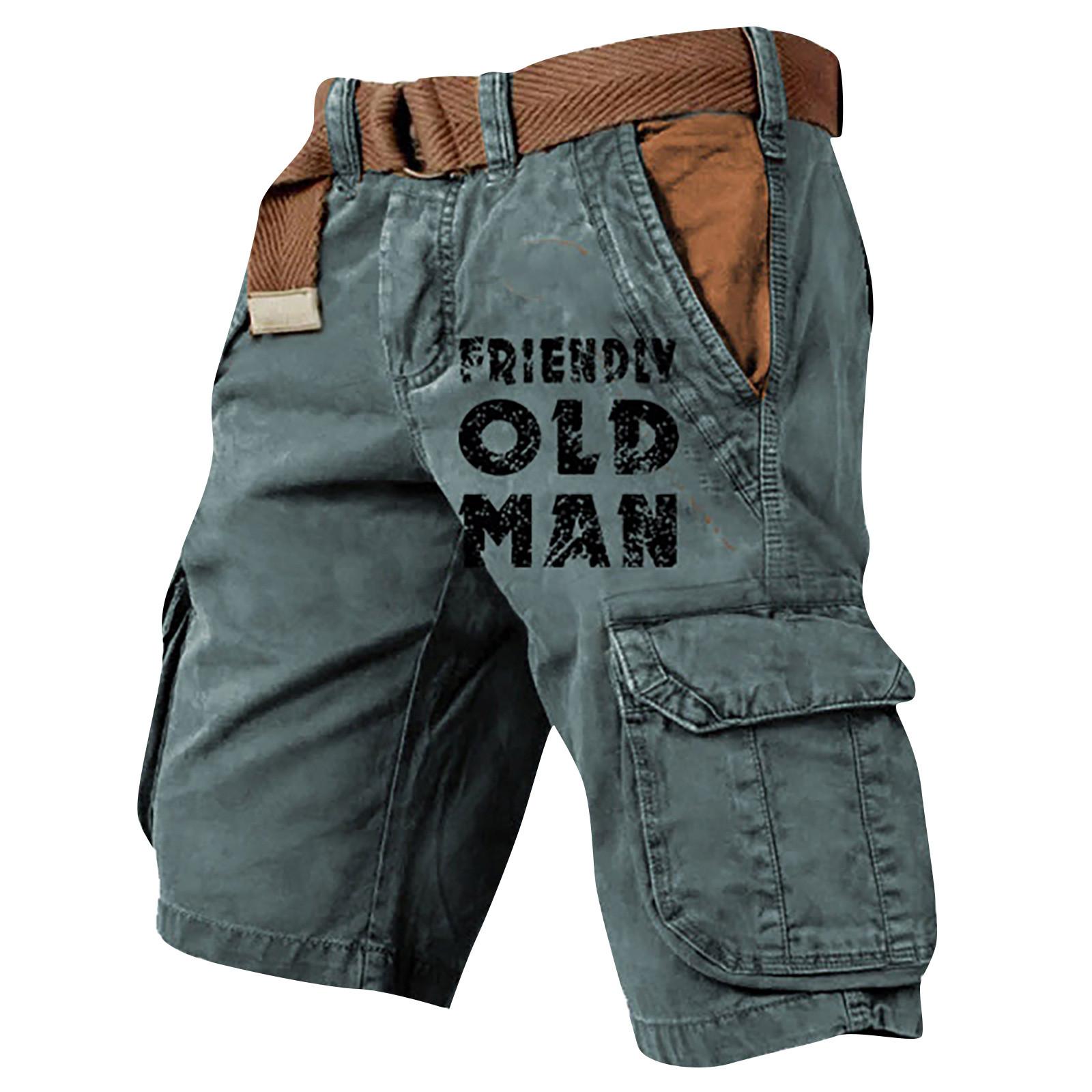 

Мужские спортивные хлопковые льняные повседневные свободные шорты Повседневные пижамы с карманами для бега Брюки XL