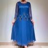 2025 Plus Size European & American Printed Fashion Dress