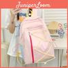 Casual Travel Backpack For Teens With Large Capacity And Curved Shoulder Straps In Nylon For Girls And Boys