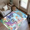 Christmas Friends Floor Rug Office Rug Design for Decorate room Kitchen Bedrooms Dining Room Anti-slip Rug Anime Office Decor