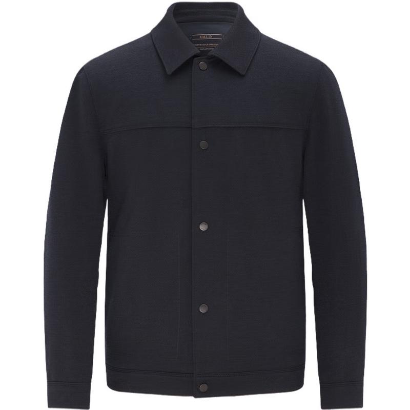 EMZ Erdos Men's Wool Blend Business Casual Jacket