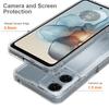 For Motorola Moto G04 4G/G04s 4G/G24 4G Case TPU+Acrylic Transparent Phone Cover