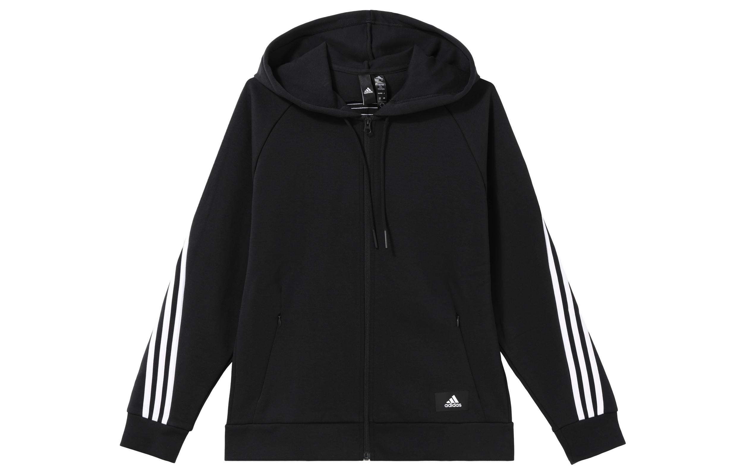 Adidas 3 Stripes Jacket Women s Black H57287 M