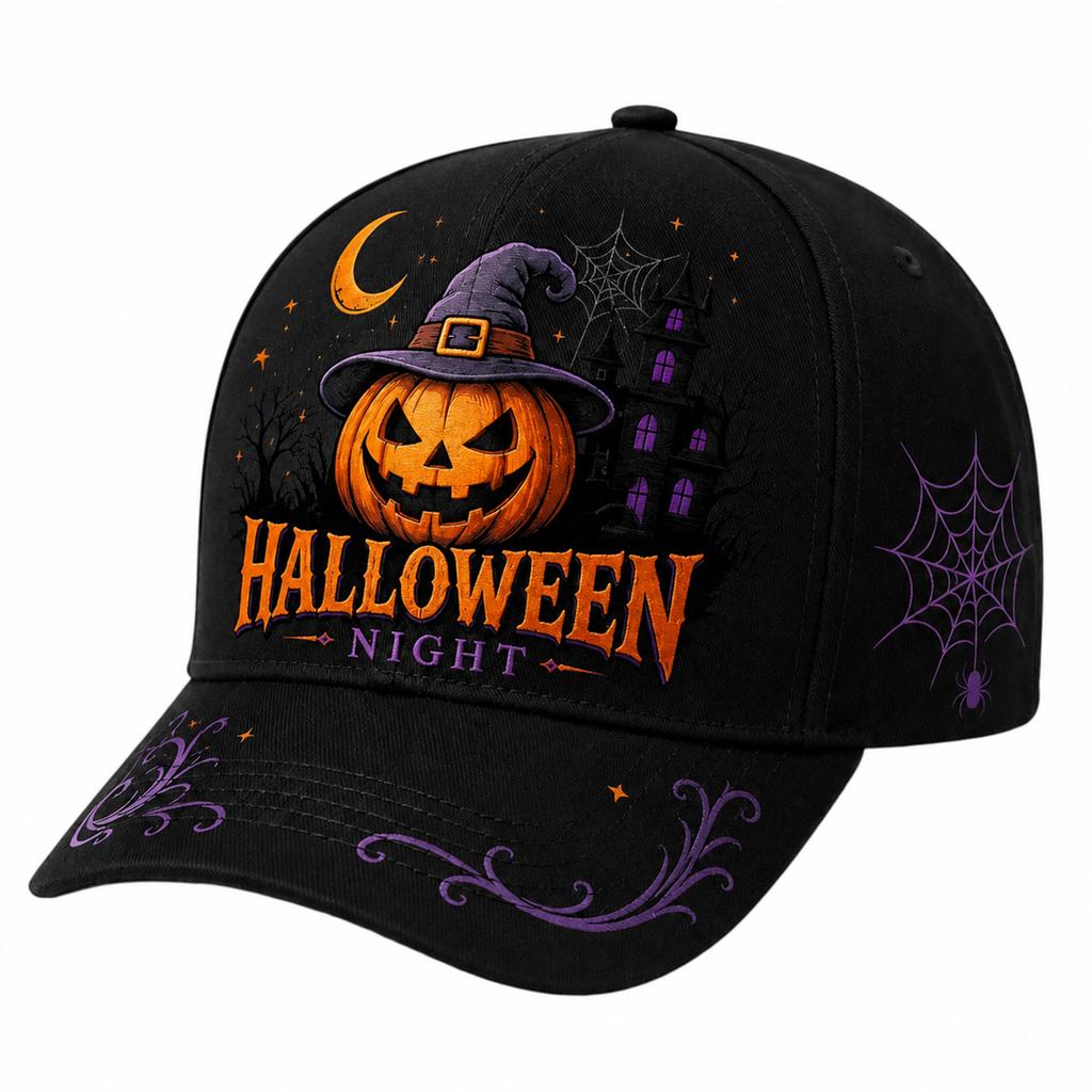 Halloween Retro Printed Baseball Vintage for Men and Women