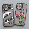 Simple Adorable Hand-Drawn Various Animals Phone Case For iPhone 12 14 15 Pro Max Plus Mini 16 13 11 Pro Max XR XS X SE2 Covers