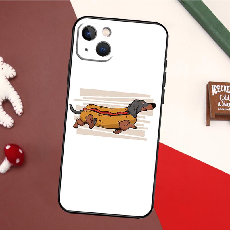 Dachshund Teckel Dackel Dog Phone Case For iPhone 16 15 14 13 12 11 Pro XS Max Mini XR X 7 8 Plus Back Cover