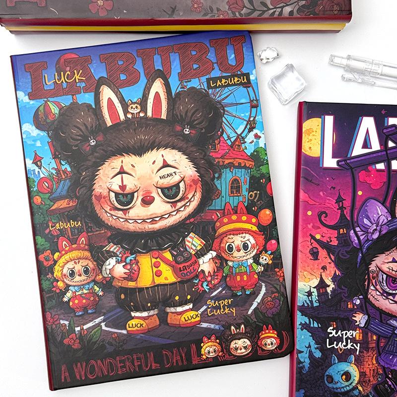 A5 Notebook High-value Cartoon Horizontal Line Book Cartoon Hand Account Book Student Super Thick Notepad