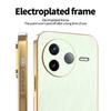 KADEM For Xiaomi Poco F7 Pro 5G/Redmi K80 5G Case Electroplating Silk Texture PU+TPU Phone Back Cover