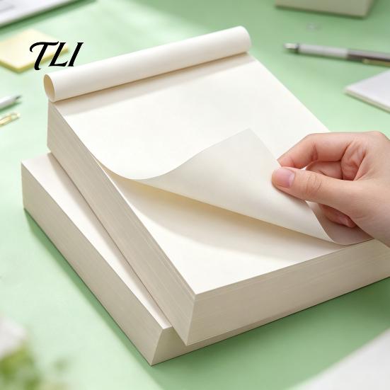 Vielseitiges Kritzelpapier für Inspiration Dickes Blankopapier, Premium Weiß Unliniertes Einfaches Zeichen Brainstorming-Blätter Mathe-Berechnungen Und Ingenieurwesen