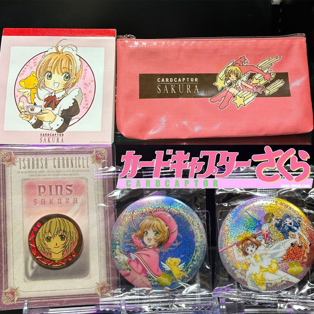 

[Б/У] Пенал Cardcaptor Sakura/Значки/Канбаджи/Блокнот для заметок