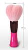 Takumi no Makeup Brush Cosmedo Kumano Brush Heart Shape Face Brush Stand Type (H-016SD)