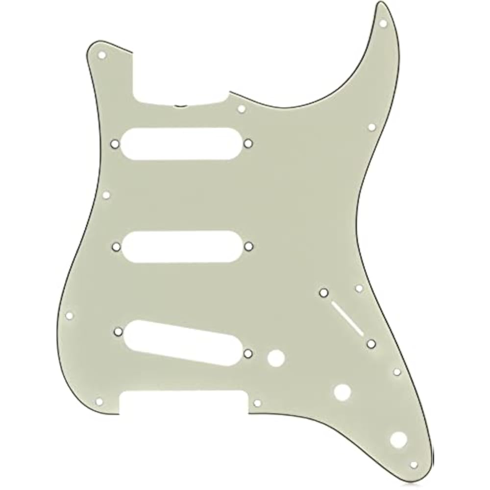Fender Pickguard 11-HOLE 60S VINTAGE-STYLE STRATOCASTER® S/S/S PICKGUARD, MINT GREEN
