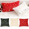 New Foil Print Pillowcases Christmas Tree Pattern Decorative Throw Pillow Cover Soft Sofa Accessories Pillow Case Home Decor