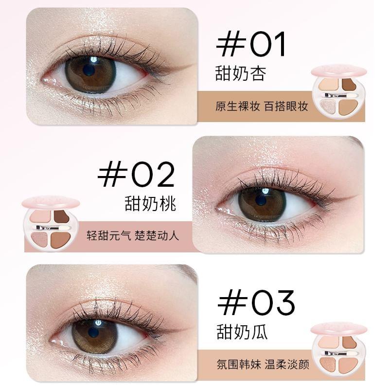 ROMANTIC BEAUTY - 4 Color Eyeshadow - Apricot