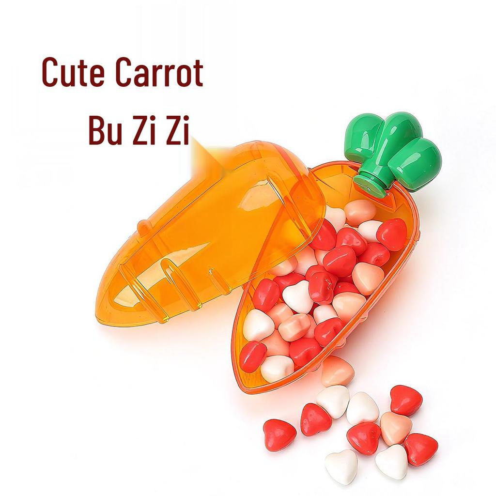 Carrot-Shaped Nail Art Storage & Easter Gift Box