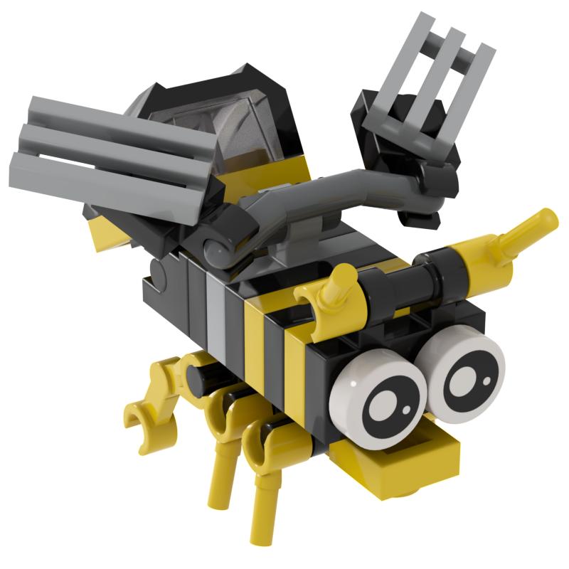 Nuovi Blocchi da Costruzione MOC Foresta di Insetti Giocattoli Collezione Bambini Souvenir Regalo Gioco di Finzione Decorazione Ragazzo Ragazza Città