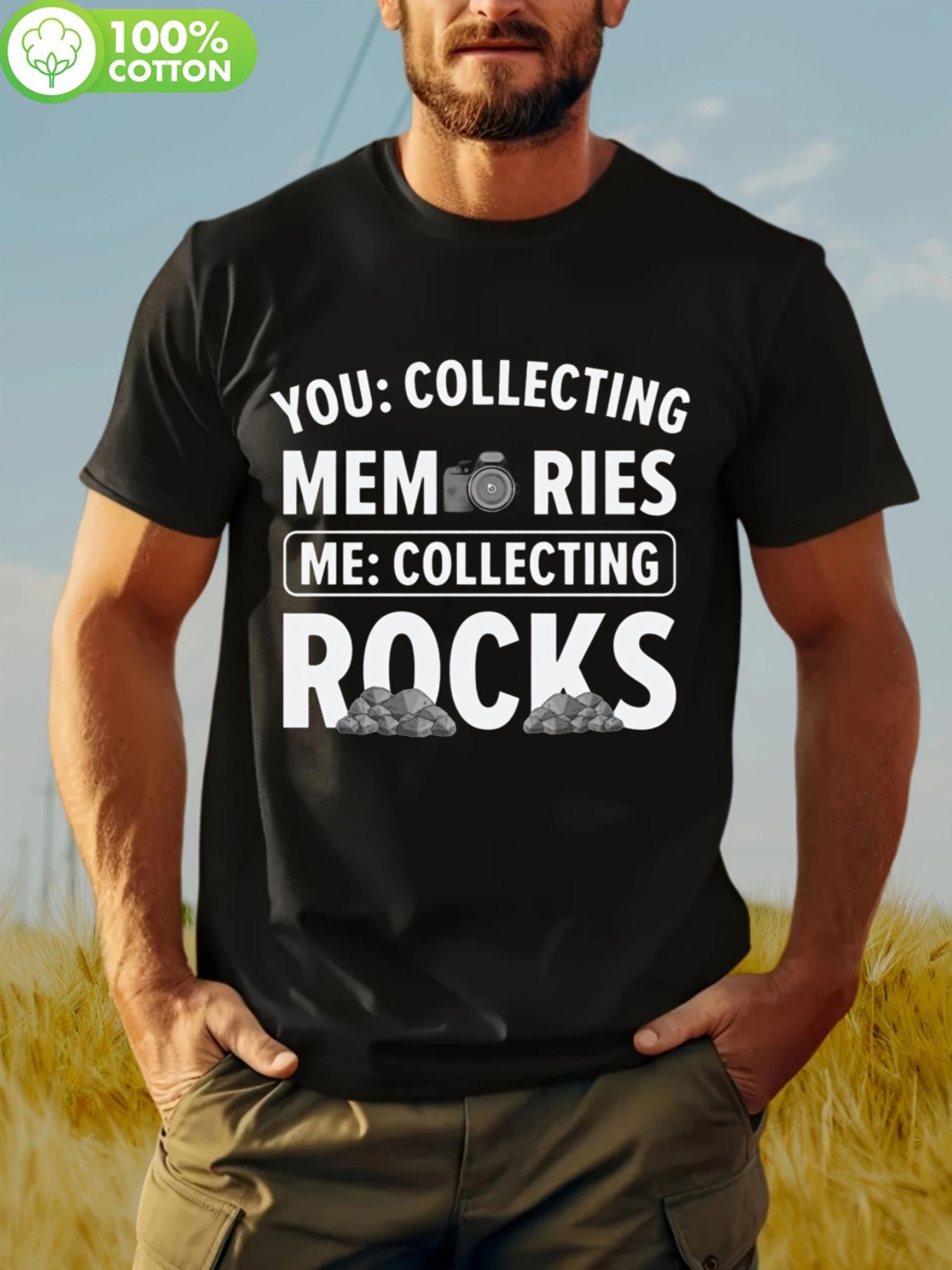 

Vintage Rock Collector T-shirt - You Collecting Memories XL